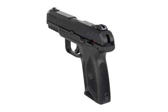 Ruger Security9 compact 9mm pistol features standard 3 dot sights
